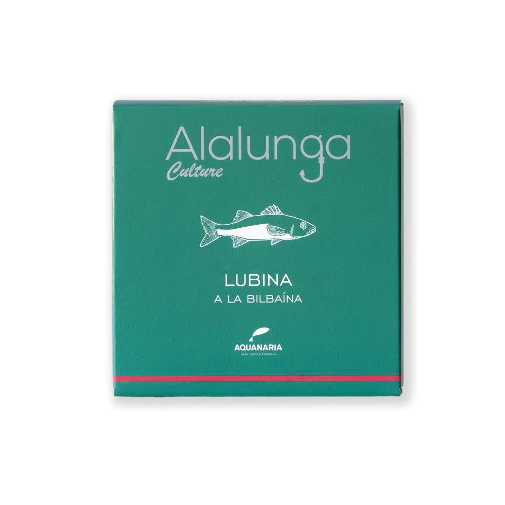 Alalunga Seabass Bilbao Style Garlic and Cayenne 138g Front White BG For WEB