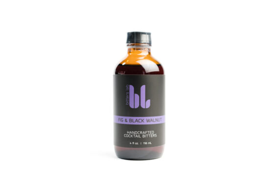 Bitters Lab Fig Black Walnut 4oz. Front White BG For WEB