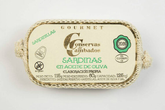 Conservas de Cambados Small Sardines in Olive Oil 2025 for web caputos