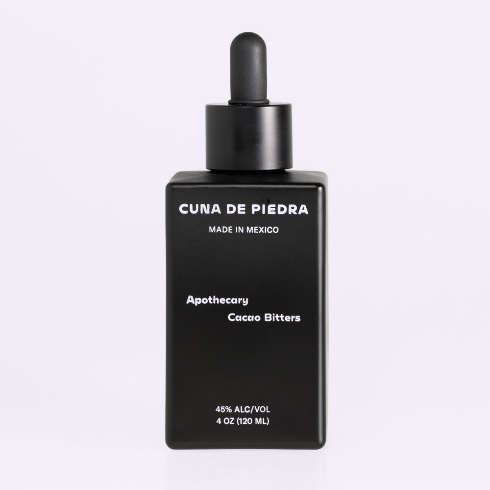 Cuna de Piedra Apothecary Cacao Bitters Front Color BG For WEB