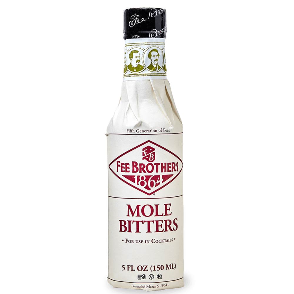 Fee-Brothers-Mole-Bitters,-5oz-front-white-BG-For-WEB