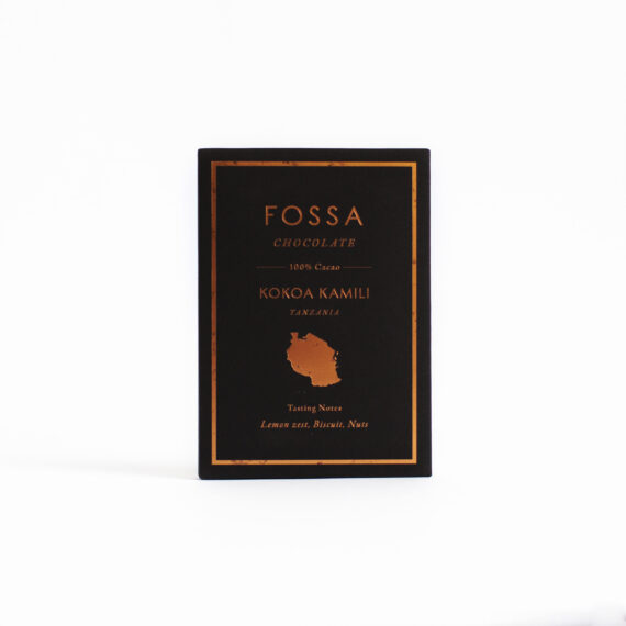 Fossa Chocolate Kokoa Kamili Tanzania 100% - front