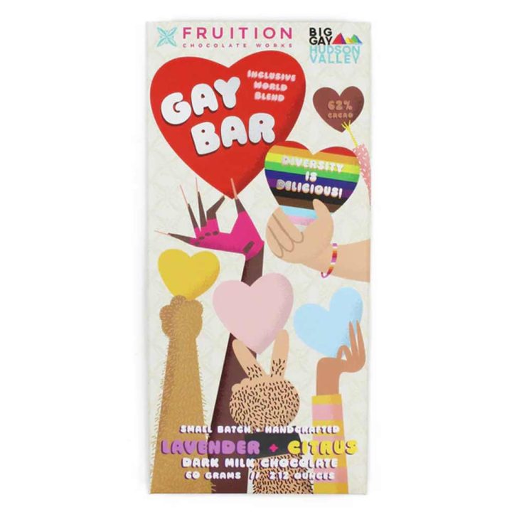 Fruition 62 Gay Bar Inclusive World Blend, Citrus & Lavender Front White BG For WEB