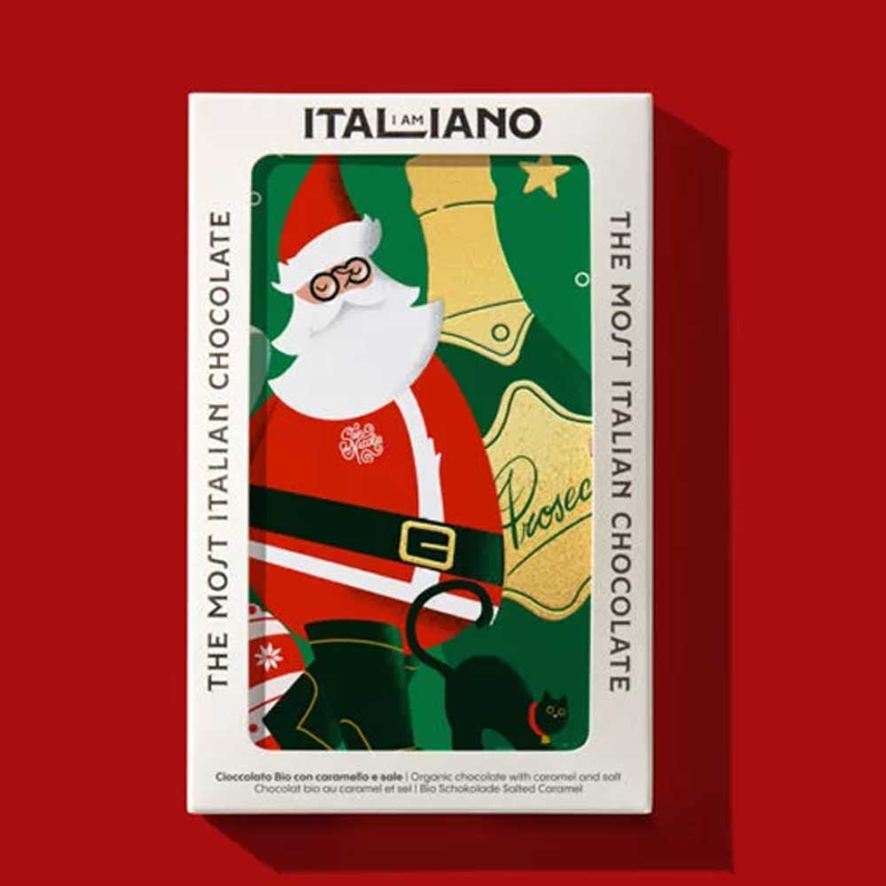 I-am-Italiano-Organic-Chocolate-with-Salted-Caramel-(Prosecco),-50g-front-red-BG-for-WEB