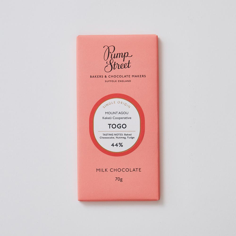 Pump Street Togo Swiss Milk Front Grey BG For WEB